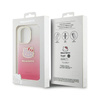 Hello Kitty IML Gradient Electrop Kitty Head - Etui iPhone 15 Pro Max (różowy) (HKHCP15XHDGKEP)