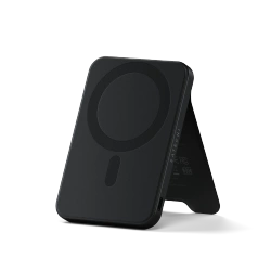 Satechi OntheGo Powerbank 5K - magnetyczny powerbank z podstawką 5k mAh kompatybilny z MagSafe i Qi2 (black) (ST-B5Q2SK)