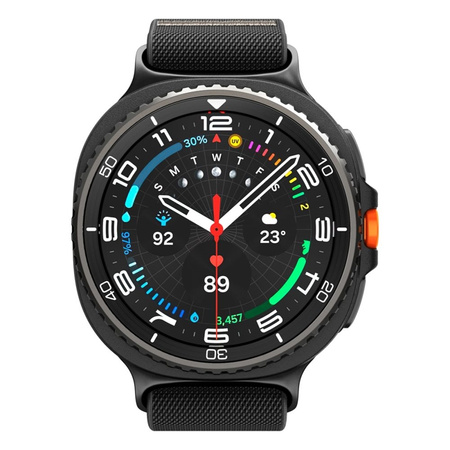 Spigen Fit Lite - Pasek do Samsung Galaxy Watch 8 / 8 Classic 40 / 44 / 46 mm (Black) (AMP10117)