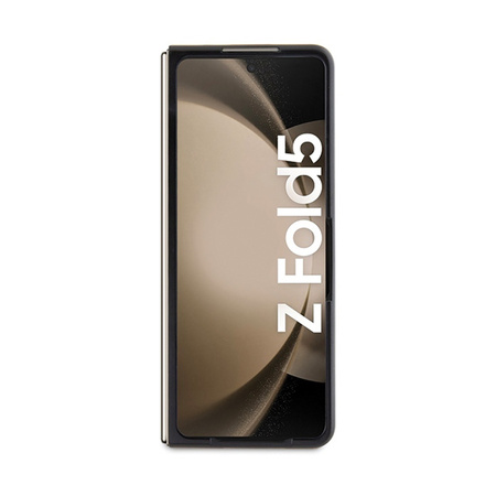 BMW Signature Logo Imprint - Etui Samsung Galaxy Z Fold 5 (czarny) (BMHCZFD5SLLBK)