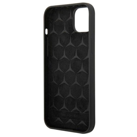 Mercedes Silicone Line - Etui iPhone 14 Plus (czarny) (MEHCP14MSILBK)