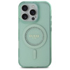 Guess IML Rhinestones MagSafe - Etui iPhone 16 Pro Max (zielony) (GUHMP16XPFTDTEN)