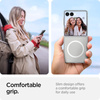 Spigen Airskin Mag MagSafe - Etui do Samsung Galaxy Z Flip 7 (Clear/White) (ACS09556)