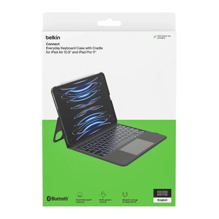 Belkin etui iPad z klawiaturą iPad dla 10.9/11" Bluetooth - Air 5/4/Pro 11 gen 1/2/3/4 (BBZ001DU-V1)