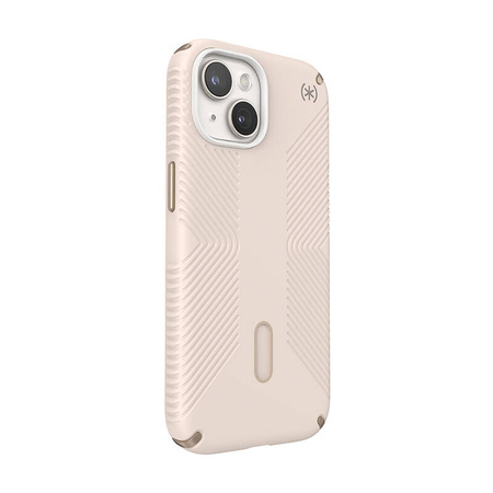 Speck Presidio2 Grip ClickLock & MagSafe - Etui iPhone 16e / iPhone 15 / iPhone 14 / iPhone 13 (Bleached Bone / Heirloom Gold / Hazel Brown) (150439-3214)
