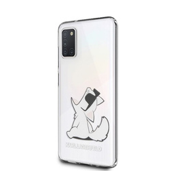 Karl Lagerfeld Choupette Fun Sunglasses - Etui Samsung Galaxy A31 (przezroczysty) (KLHCA31CFNRC)