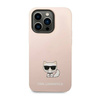 Karl Lagerfeld Choupette Body - Etui iPhone 14 Pro (jasnoróżowy) (KLHCP14LSLCTPI)