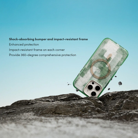 Moshi iGlaze MagSafe - Etui iPhone 16 Pro (Sunlit Green) (99MO241017)