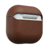 KeyBudz Artisan Series Leather Case - skórzane etui ochronne do AirPods 4 gen.(natural brown) (AP4_S3_NBN)