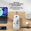 Belkin Listwa zasilająca przeciwprzepięciowa 650J, 6 gniazd Schuko, 2x USB-A, 2m (BSV604VF2M-V2)