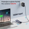 Unitek Hub 9w1 USB C Gigabit Ethernet HDMI VGA 3x USB A czytnik kart PD 100W (D1113A)