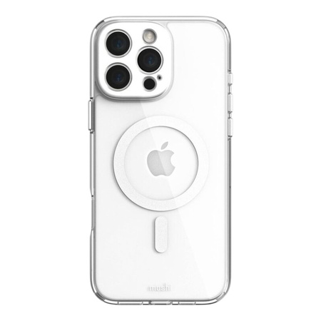 Moshi iGlaze MagSafe - Etui iPhone 16 Pro Max (Luna Silver) (99MO241014)