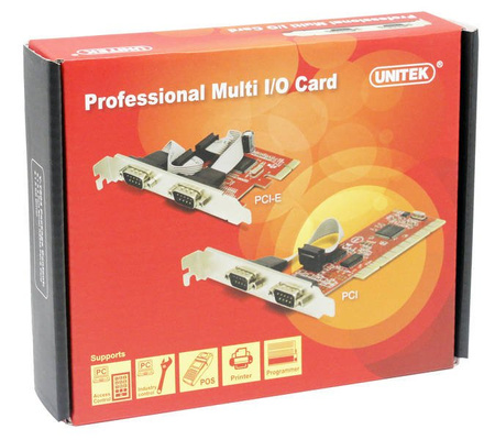 Unitek PCI Express kontroler 2x RS-232 (Y-7504)