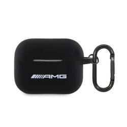 AMG Silicone Big Logo - Etui AirPods Pro 2 (czarny) (AMAP2RBK)