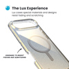 Speck Presidio Lux MagSafe - Etui iPhone Air (Hyper Mirror Glitter / Silver Metallic) (151019-3274)