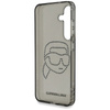 Karl Lagerfeld Rhinestones Karl Head Logo - Etui Samsung Galaxy S25 (czarny) (KLHCS25SHKHDCELK)