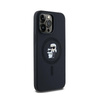 Karl Lagerfeld Silicone Karl & Choupette MagSafe - Etui iPhone 14 Pro (czarny) (KLHMP14LSCMKCRHK)