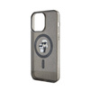 Karl Lagerfeld Karl & Choupette Glitter Magsafe - Etui iPhone 15 Pro Max (czarny) (KLHMP15XHGKCNOK)