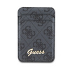 Guess Wallet Cardslot Stand MagSafe 4G Classic Logo - Portfel magnetyczny z funkcją standu (czarny) (GUWMSHG4SHK)