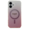 Guess IML Glitter Gradient MagSafe - Etui iPhone 16 Plus (różowy) (GUHMP16MHGRCELP)