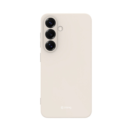 Crong Color Cover - Etui Samsung Galaxy S25 (beżowy) (CRGCOLRSGS25CRM)