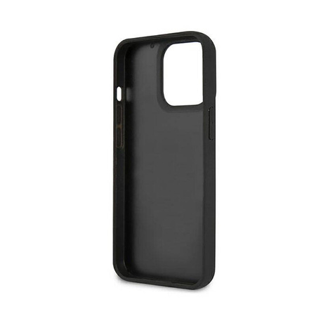 Karl Lagerfeld 3D Rubber Karl's Head - Etui iPhone 13 Pro (czarny) (KLHCP13LKH3DBK)
