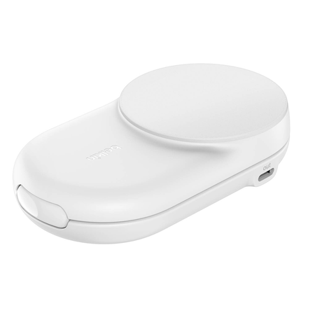 Belkin Ładowarka magnetyczna Qi2 25 W, składana 2w1, zasilacz 45W, biała (WIZ039KQWH)
