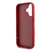Karl Lagerfeld Quilted Signature - Etui iPhone 16 (czerwony) (KLHCP16SPQDSMGR)