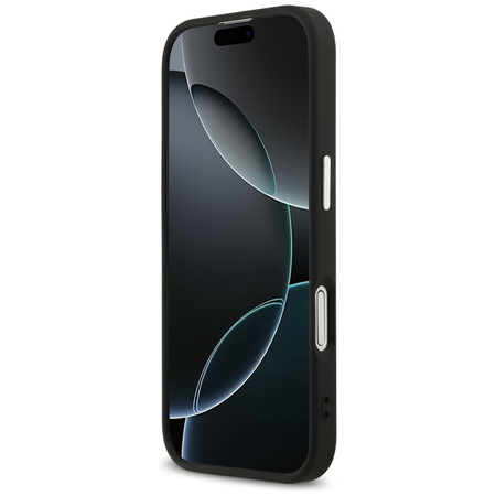 Guess 4G Triangle Logo MagSafe - Etui iPhone 17 (czarny) (GUHMP17SP4TSRCMK)