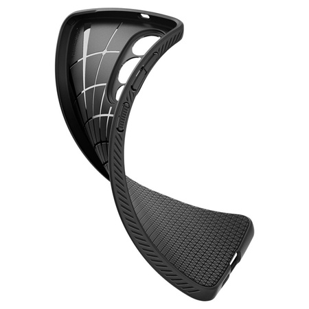 Spigen Liquid Air - Etui do Samsung Galaxy S25 Edge (Matte Black) (ACS09420)