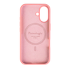 Pomologic CoverCase - silikonowa obudowa ochronna do iPhone 16 kompatybilna z MagSafe (pink) (POM-IPCCS16MS-702)