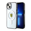 Ferrari Outline Magsafe - Etui iPhone 14 Plus (Przezroczysty) (FEHMP14MURKT)