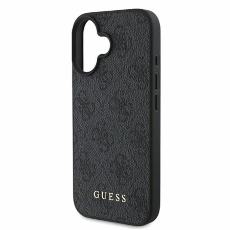 Guess 4G Classic - Etui iPhone 16 (czarny) (GUHCP16SG4GFGR)
