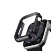 Crong Hybrid Watch Case - Etui ze szkłem Apple Watch 44mm (Black) (CRG-44HS-BLK)