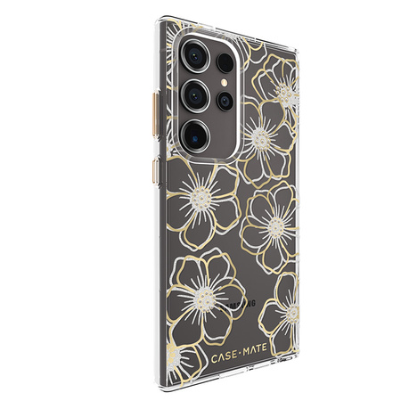 Case-Mate Floral Gems - Etui Samsung Galaxy S24 Ultra (Gold) (CM053436)