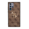 Guess 4G Big Metal Logo - Etui Samsung Galaxy S23 Ultra (brązowy) (GUHCS23L4GMGBR)