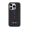 BMW Grip Stand Smooth & Carbon - Etui iPhone 15 Pro (czarny) (BMHCP15LGSPCCK)