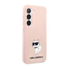 Karl Lagerfeld Silicone NFT Choupette - Etui Samsung Galaxy S23+ (różowy) (KLHCS23MSNCHBCP)