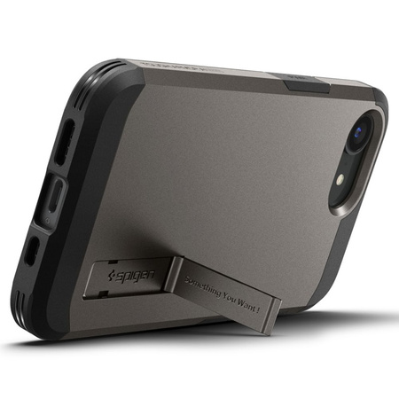 Spigen Tough Armor Mag MagSafe - Etui do iPhone 16e (Gunmetal) (ACS09136)