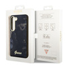 Guess Golden Marble Collection - Etui Samsung Galaxy S23+ (czarny) (GUHCS23MHTMRSK)