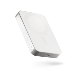 ZENS Slim Qi2 Aluminium Powerbank - magnetyczny powerbank 10000 mAh kompatybilny z MagSafe i Qi2 (white) (ZEPP10W/00)