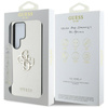Guess Grained Big 4G Logo Small Classic Logo - Etui do Samsung Galaxy S25 Ultra (beżowy) (GUHCS25LPGT4MBE)