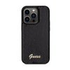 Guess Sequin Script Metal - Etui iPhone 13 Pro (czarny) (GUHCP13LPSFDGSK)