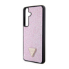 Guess Rhinestone Triangle - Etui Samsung Galaxy S24+ (różowy) (GUHCS24MHDGPPP)