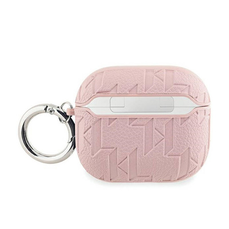 Karl Lagerfeld Monogram Choupette Head - Etui AirPods 3 (różowy) (KLA3PGCHPP)