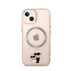 Karl Lagerfeld IML NFT Karl & Choupette MagSafe - Etui iPhone 14 (różowy) (KLHMP14SHNKCIP)