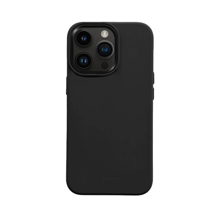 Crong Color Cover LUX Magnetic - Etui iPhone 15 Pro MagSafe (czarny) (CRG-COLRLM-IP1561P-BLK)