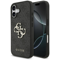 Guess 4G Big Logo - Etui iPhone 17 (czarny) (GUHCP17S4GMGGR)