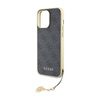 Guess 4G Charms Collection - Etui iPhone 15 Pro Max (szary) (GUHCP15XGF4GGR)