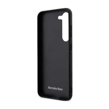 Mercedes Leather Urban Line - Etui Samsung Galaxy S23 FE (czarny) (MEHCS23FEARMBK)